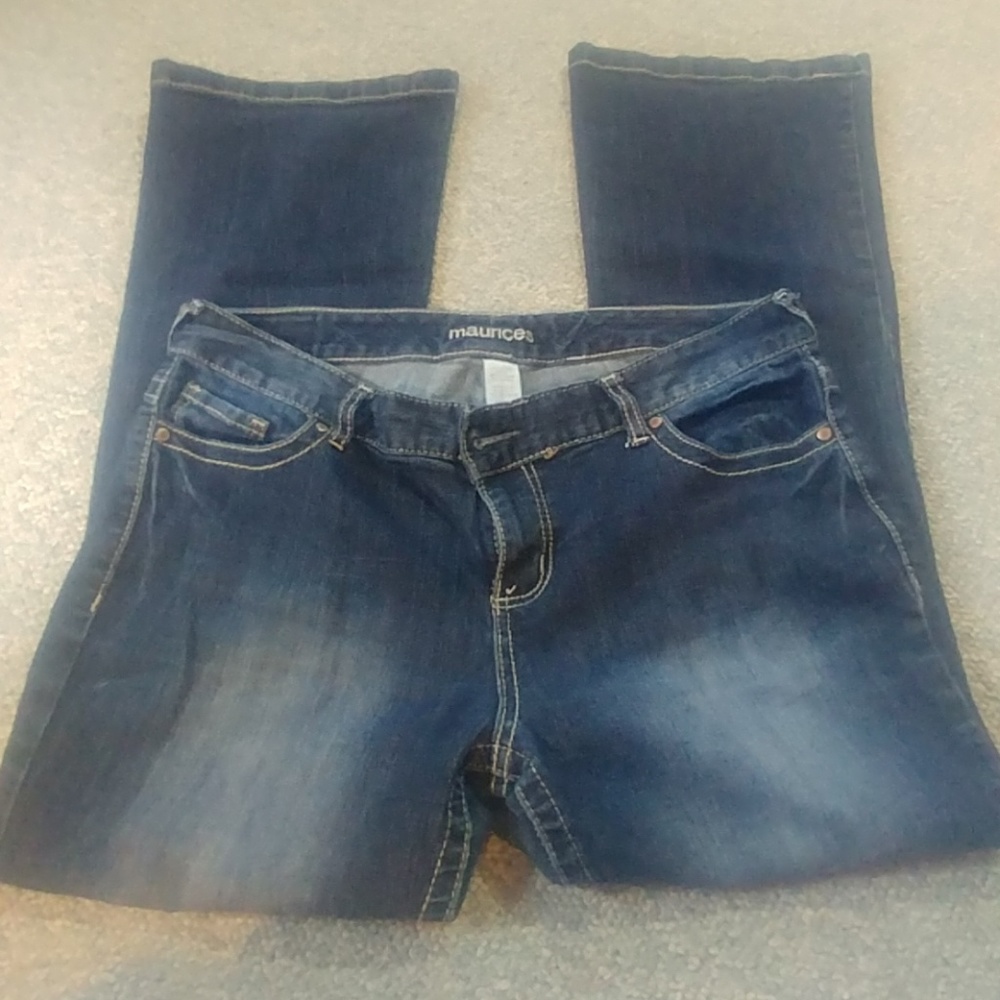 Maurices dark blue 14 reg jeans